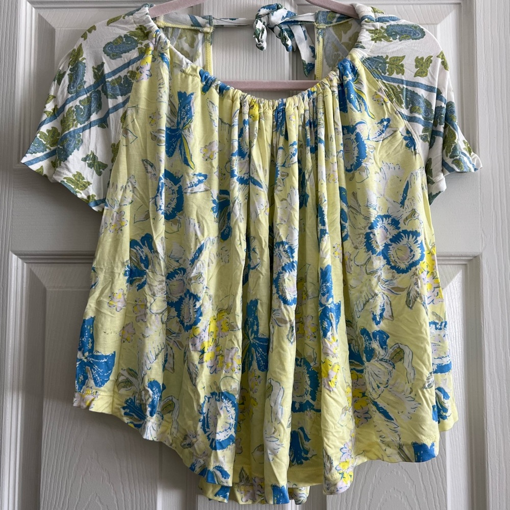 Free People Cold Shoulder Top